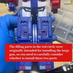 3D Printing Replacement Head / Filler Upgrade Kit For SS-86 OP Prime -Filler kit