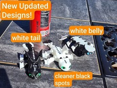 3D Printed How to Train Your Dragon Multicolor PLA Fully Articulated Custom