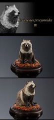 Wild Canine Animals Figure Bandai Creature Encyclopedia Display Model Collection