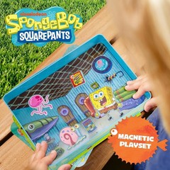 Spongebob Squarepants Magnetic Playset, 74 Magnets