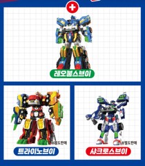 Miniforce V-Rangers LEOBULLS-V Leo Bulls Integration Transforming Robot Car 2022