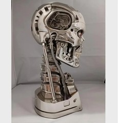 Terminator 2 T-800 1/1 Scale Endoskeleton Life Size Head OGRM w/Box Used FS