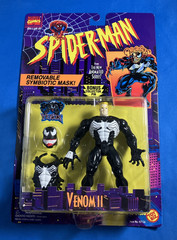 Venom II Vintage Spider-Man Animated Series Figure New 1995 Toybiz Marvel