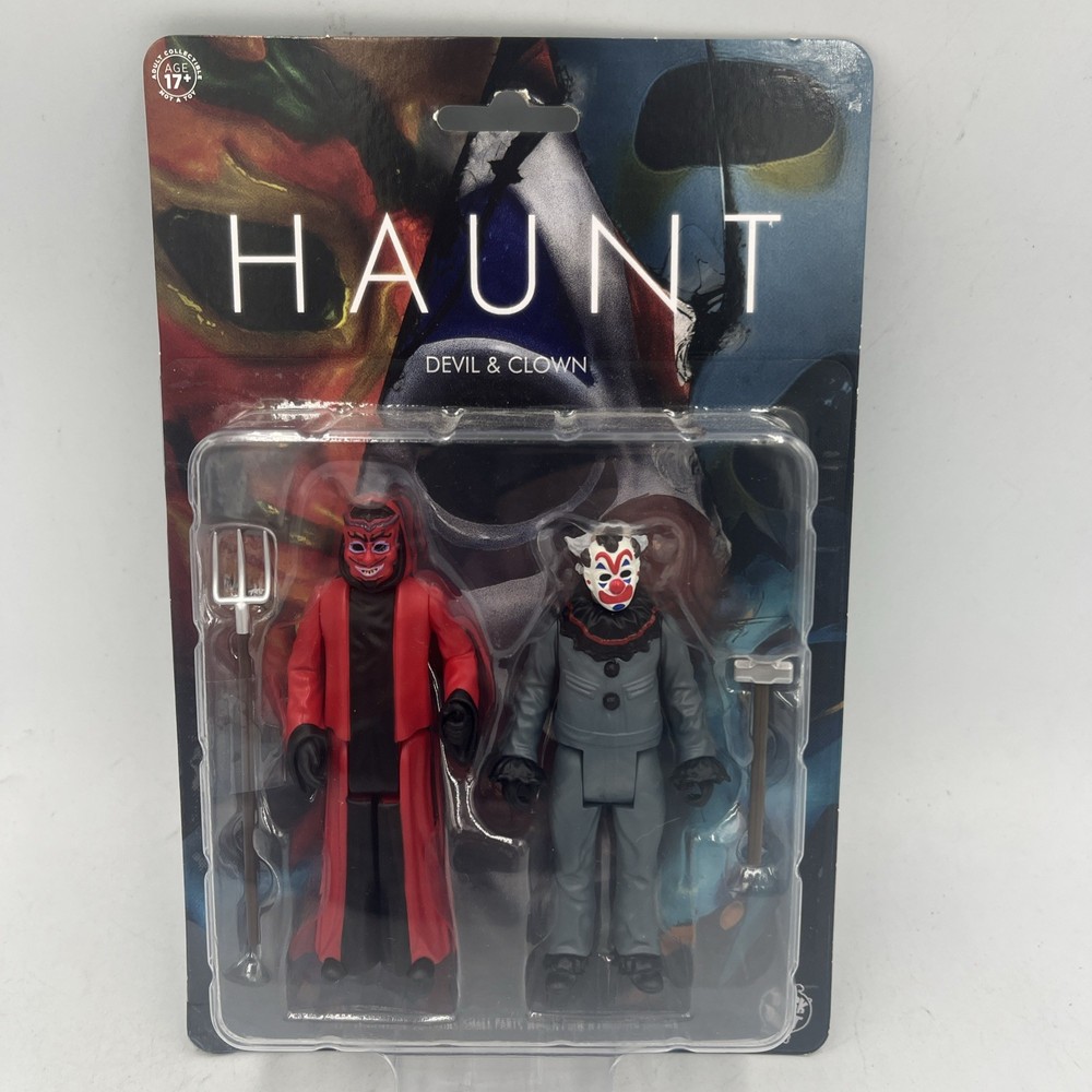 Haunt • Devil & Clown • Trick or Treat Studios • Action Figures • New & Sealed!