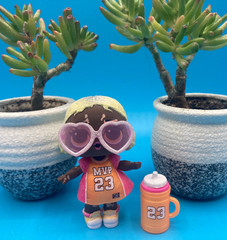 Lol Surprise Tots B-Ball Baby Ultra Rare Instagold & sparkle Boss Queen dolls