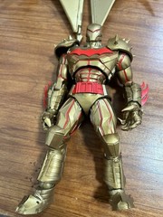 McFarlane Toys DC Multiverse Hellbat Suit Gold Edition Batman Action Figure