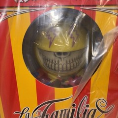 NIB Ron English & J. Balvin La Familia Grinning Vinyl Fig Ltd Ed NEVER OPENED