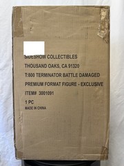 Sideshow Terminator T-800 Battle Damaged Premium Format Figure – EXCLUSIVE