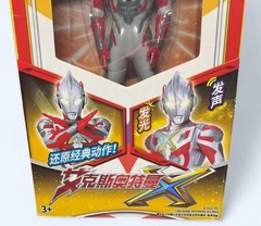 Ultraman X Import Figure 7” Lights & Sound Asia Version w/ Box