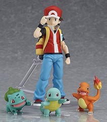 figma Pokemon Red Trainer No.356 Pocket Monster Action Figure Max Factory NEW