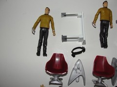 Star Trek Movie Galaxy Collection 7 Figure Lot 2009 Playmates Kirk Spock Sulu 4″