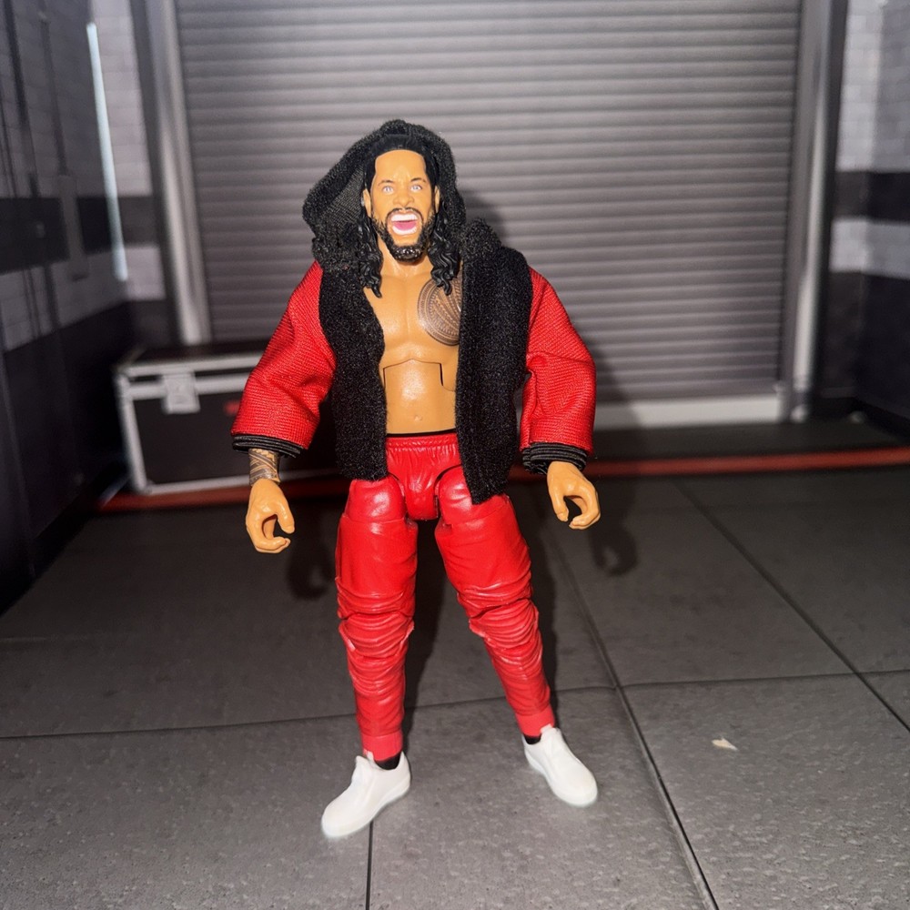 WWE Jimmy Uso Elite 64 Mattel Wrestling Action Figure Bloodline