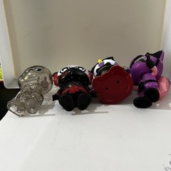 Ryan’s World Ninja Warriors Mystery Figures Lot Of 4 Different, NO Accessories