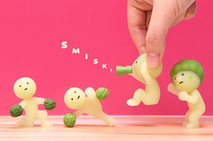 Smiski Cheer Series Glow in the Dark Mini Figure Random 1pc Blind Box