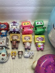 LANKYBOX Lanky Box Figures Toys Bundle Mini Figures Mystery Slap Bracelet Lot