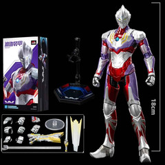 Ultraman Action Figure ZD Toy Kotaro Higashi Zero suit Tiga Suit Ace Ultra Seven