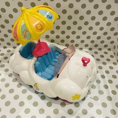 VTG 1983 Care Bears Care A Lot Playset Cloud Car Rainbow Roller Accessories WOW!