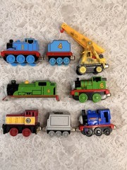 Thomas & Friends Take N Play Lot of 7 Trains Die-Cast Metal