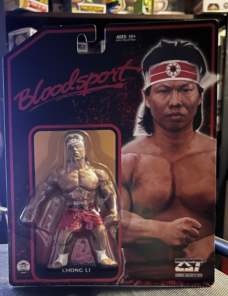 Zombie Sailor Toys Bloodsport Chong Li (Bolo Yeung) Action Figure