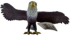 Bald Eagle Nature World Boley PVC Wildlife Bird Animal Toy Figure Figurine 5+