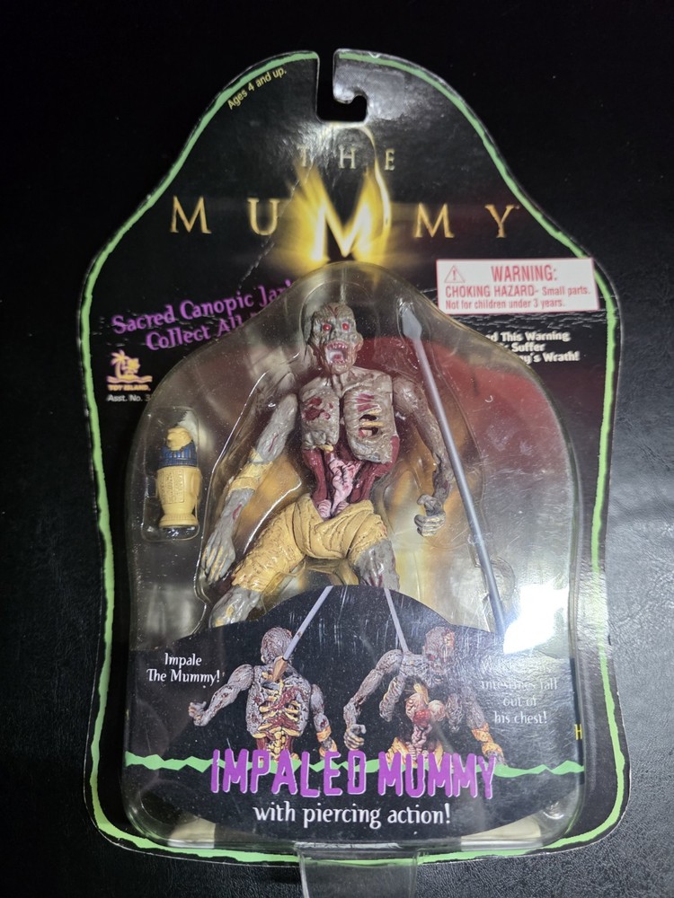 1998 Toy Island The Mummy IMPALED MUMMY Figure – Universal 37300 – NEW Sealed