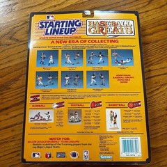 Vintage Starting Lineup Baseball Greats Babe Ruth & Lou Gehrig Figures NIB