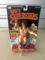 LJN Wave 2 WWE Superstars ULTIMATE WARRIOR Black Card Chase Target Exclusive