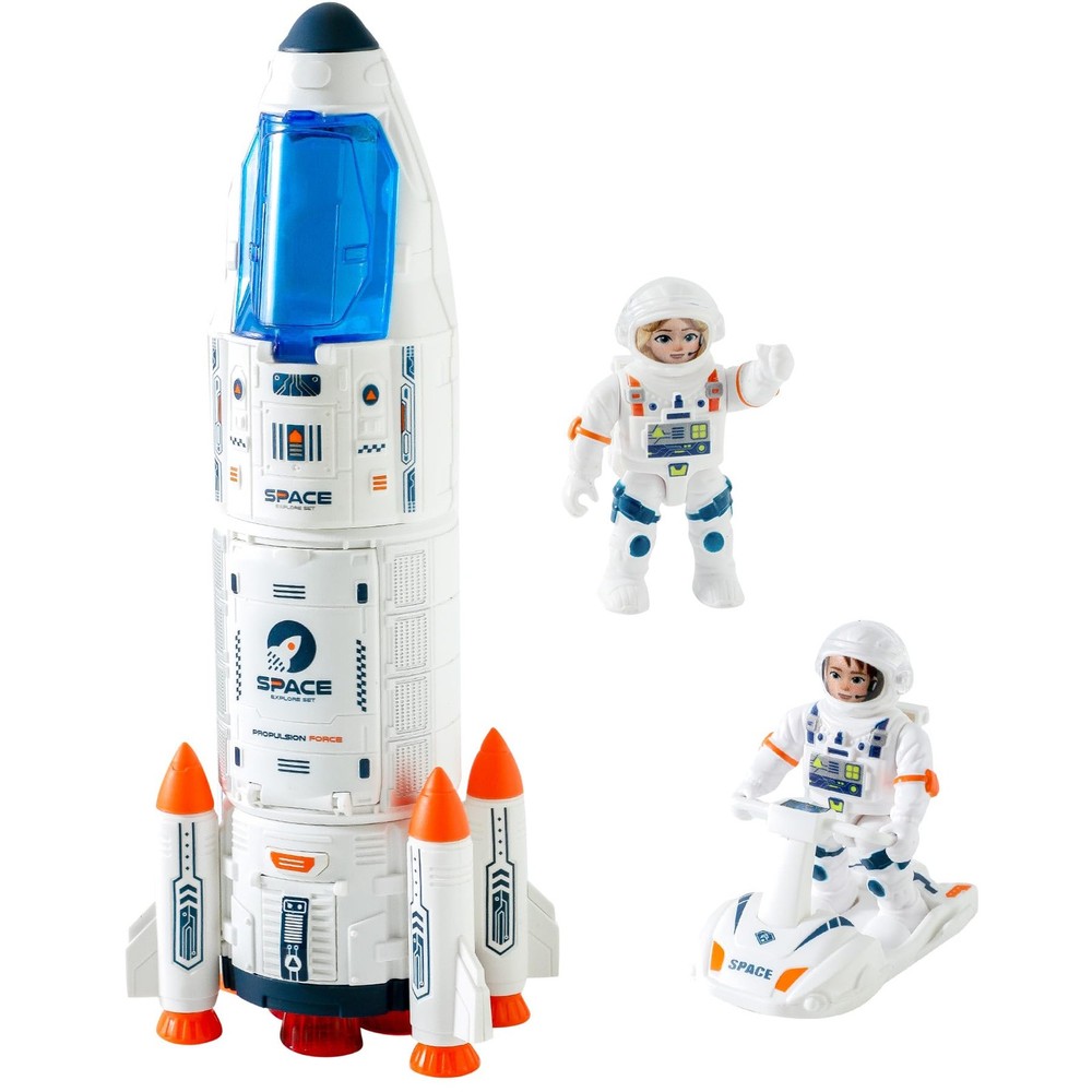 Rocket Ship, Space Shuttle Astronaut & Space Adventure Toys,Science Educational
