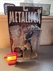 Vintage Metallica Kirk Hammett Figure Harvesters Of Sorrow McFarlane Toys