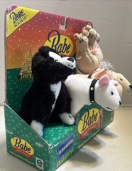 1998 Babe and Friends Mini Collection Stuffed Animals Blockbuster Exclusive (RD)