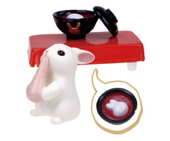 Tarlin Blind Box Gacha Miniature Mochi White Bunny Figure 1 Random Capsule Toy