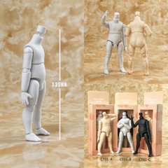 1/6 Fat Little Kids Boy Body 135MM Action Figure Soldier Doll Body Model Toys