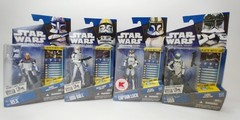 Star Wars : The Clone Wars The Animated Series Lot of 4 Figures MIP!!!