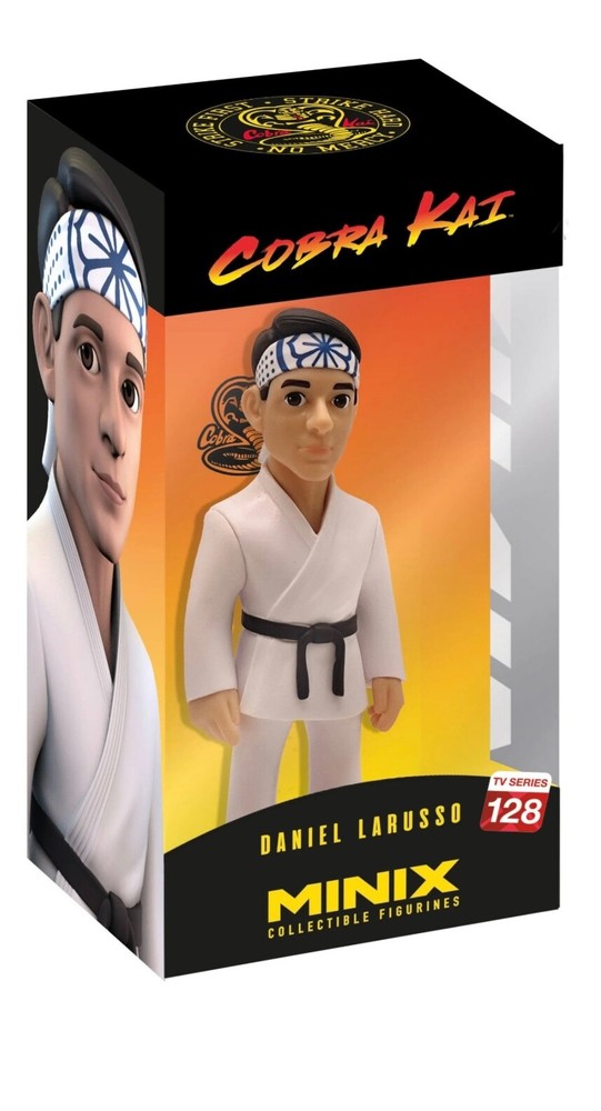 MINIX TV SERIES # 128 COBRA KAI DANIEL LARUSSO 12cm VINYL FIGURE SEALED