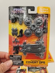Final Faction Alpha Team 1 Mixed Lot Of 5 Packs of Weapons Accessories