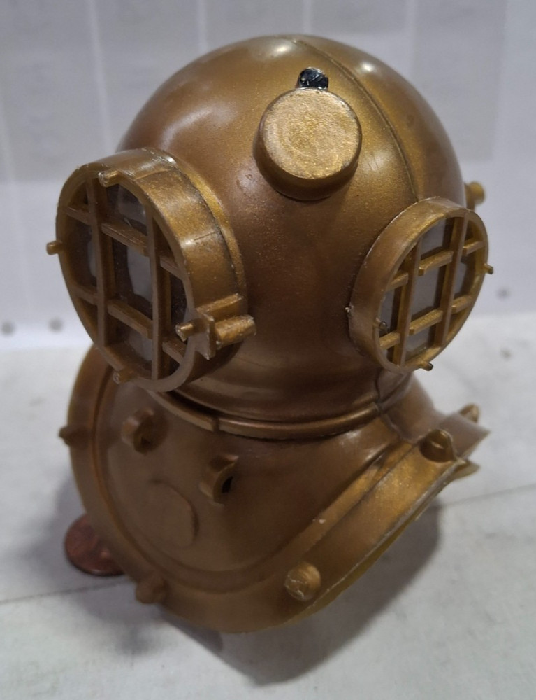 Vintage 1964 Hasbro Hong Kong GI Joe Deep Sea Diving Helmet with Plates NJ-110