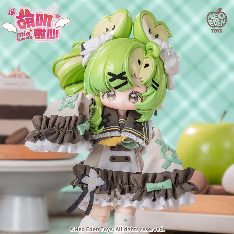 Neo Eden Green Apple Cui Mia Sweety 15cm/5.9In Bjd Cute Hang Card Official Gift