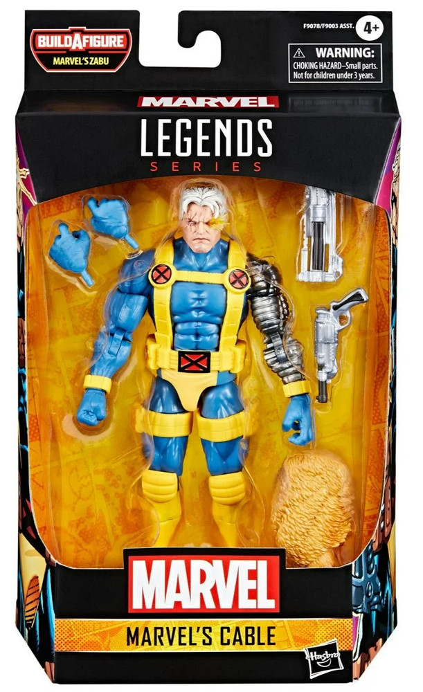 Marvel Legends X-Men Cable Zabu Series 6″ Figure Hasbro 2024 New Sealed