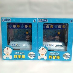 Namco Doraemon Coin Bank Set of 2