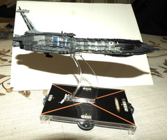 Star Wars Armada Invisible Hand 100% Complete – No Box used foam storage