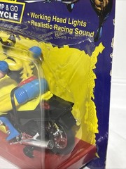 X-Men Wolverine Bump & Go Motorcycle with Removable Figure Marvel (Bubble Dent)