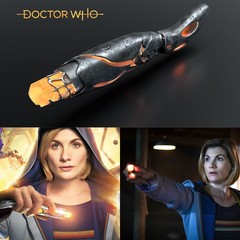 Doctor Who 13th Doctor Sonic Screwdriver Replica Sound Light Cosplay Prop