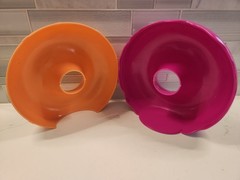 EMPTY LankyBox Mystery Donut Plastic Storage Container Bonkers Toy Happy Friendz