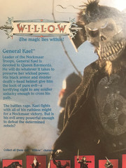 Vintage 1988 Tonka Willow Evil/Villain Action Figure Lot of 4 – New on Card NOC