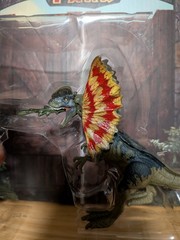 Jurassic Park Chaos Theory Ben Escape Set DILOPHOSAURUS & ATROCIRAPTOR ONLY NEW!