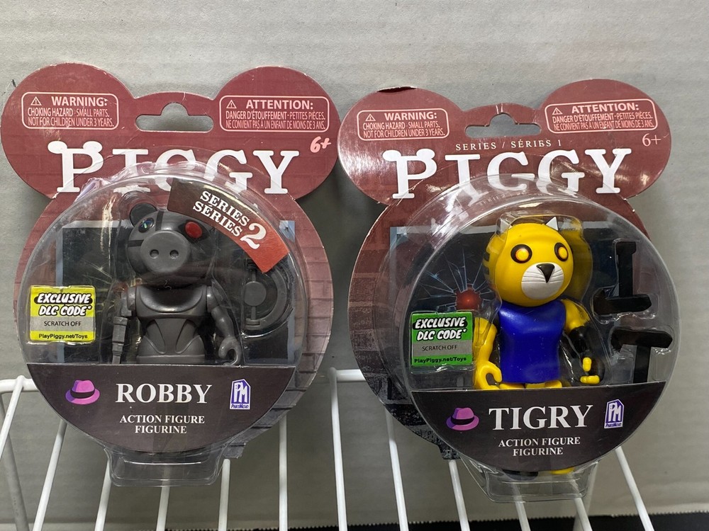New Piggy Action Figure Tigry & Robby 3.5″