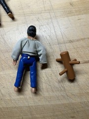 1986 Mr Miyagi Karate Kid Remco Figure Blue Pants Variant BODY SEPARATING