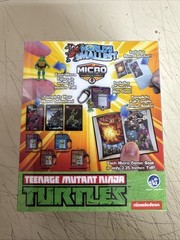 Set of 4 – TNMT – World’s Smallest Micro Action Figure + Comic Book