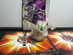 Bakugan Myriad Hades 750G White Pearl Ventus Bakufrost Battle Brawlers