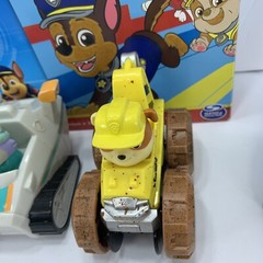 Paw Patrol Lot of Vehicles & 48 Pc Fuzzy Puzzle